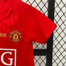 Maillot Manchester United 07/08 - Enfants (Pantalón Corto Incluido) RÉTRO - TIENDA LUXSHOP