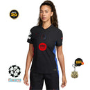 Barcelona Femme Deuxième Tenue 24/25 - Noire  *OFFICIEL* + 5 CADEAUX 🎁