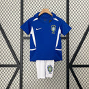 Maillot Brésil 2002 - Enfants (Pantalón Corto Incluido) RÉTRO - TIENDA ESPAGNE