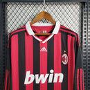 Maillot AC Milan (Manga Larga) 09/10 Rétro - TIENDA LUXSHOP