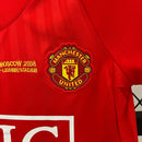 Maillot Manchester United 07/08 - Enfants (Pantalón Corto Incluido) RÉTRO - TIENDA LUXSHOP