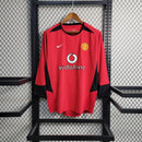 Maillot Manchester United (Manga Larga) 02/04 Rétro - TIENDA LUXSHOP